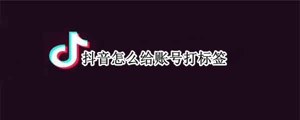抖音账号怎么打上标签（抖音标签三步设置法）-叶子木笔记