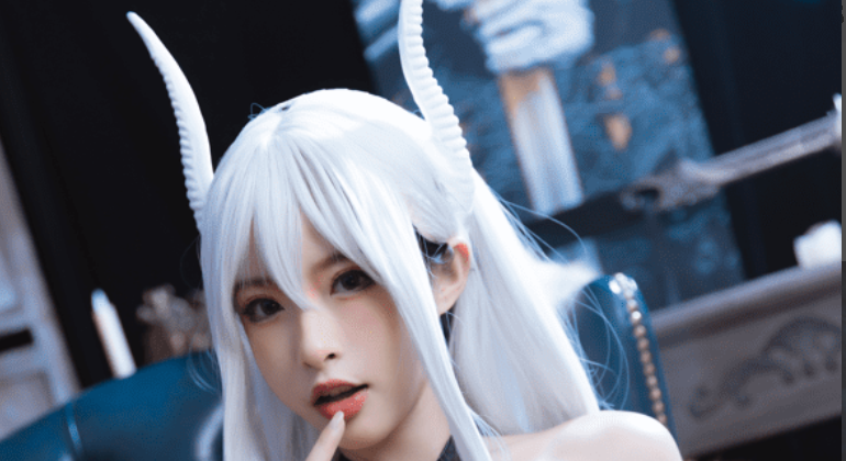 图片[1]-清水由乃 – NO.030白发魅魔写真 [68P-957MB]-叶子木笔记