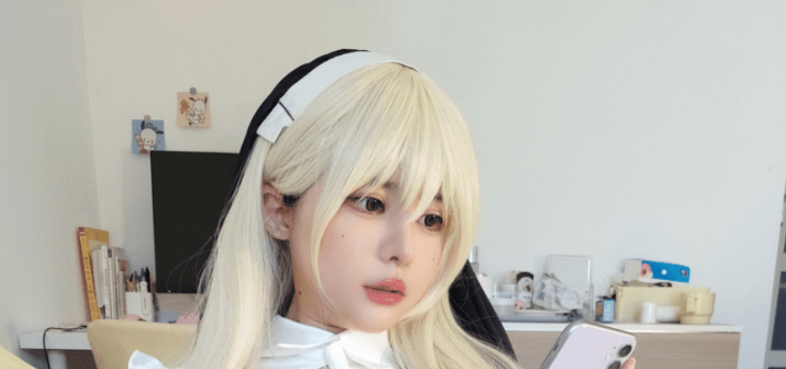 图片[2]-眼酱大魔王w – NO.67 修女シスター [34P2V-156MB]-叶子木笔记