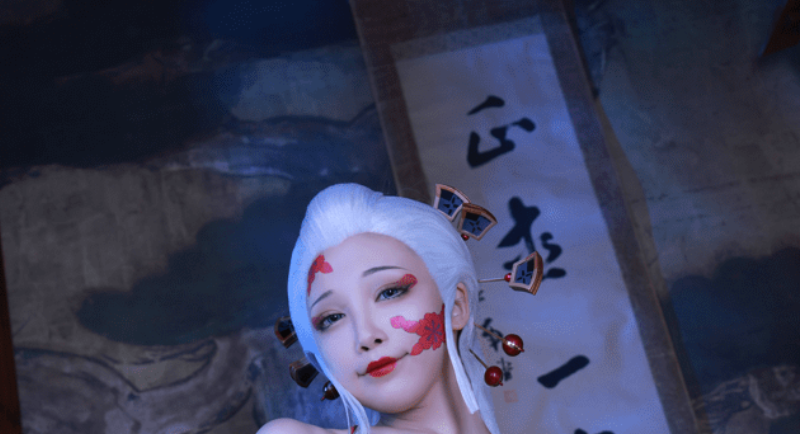 图片[2]-水淼aqua – NO.117 鬼灭之刃 上弦陆堕姬 [83P-99MB]-叶子木笔记