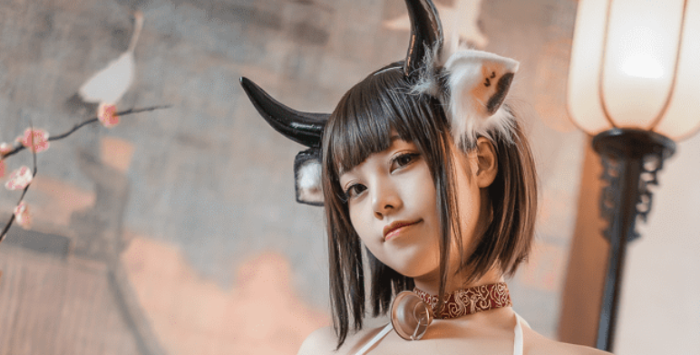 图片[1]-蜜汁猫裘 – NO.088 奶牛 [50P-880MB]-叶子木笔记