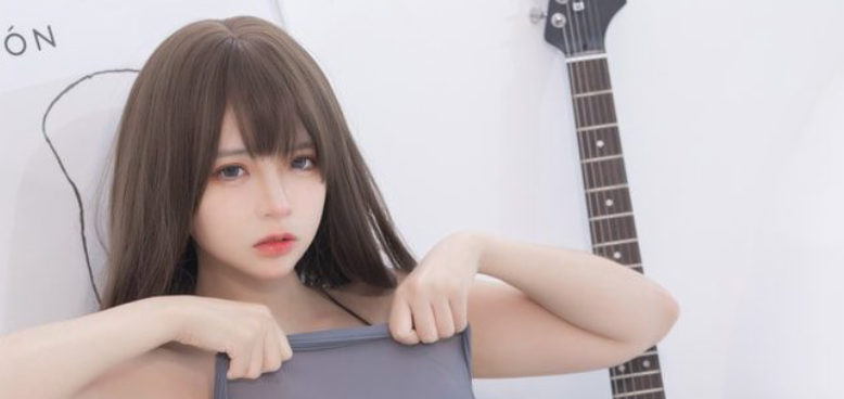 图片[1]-疯猫ss – NO.149  吉他妹妹 裙子[20P-318MB]-叶子木笔记