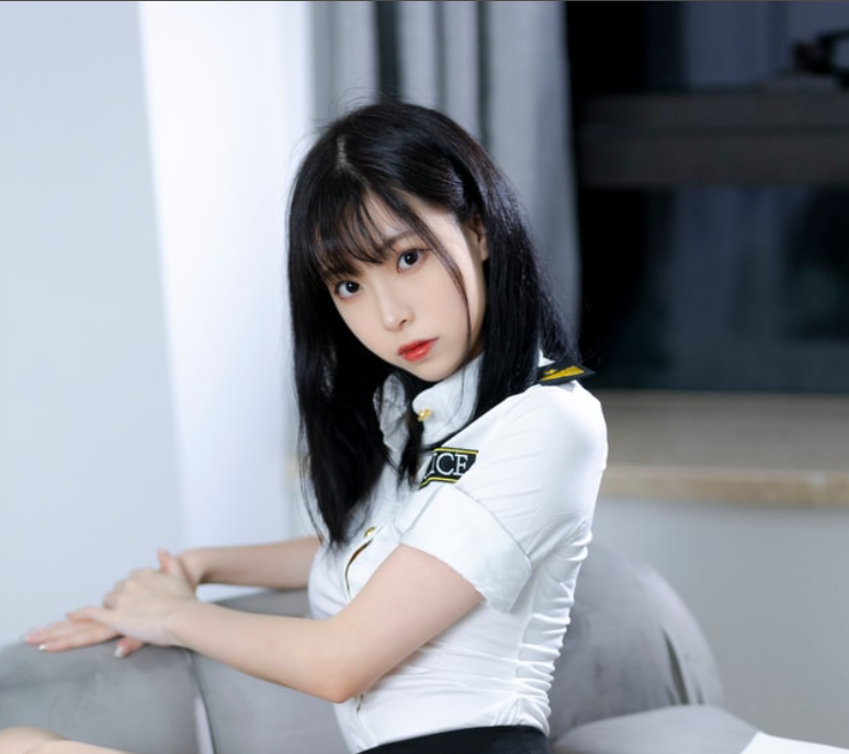 图片[1]-许岚LAN – NO.008 灰丝制服[40P-516MB]-叶子木笔记