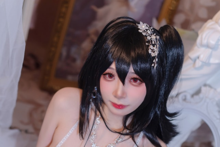 图片[1]-韶陌陌 – NO.023 大凤 婚纱 [18P-182MB]-叶子木笔记