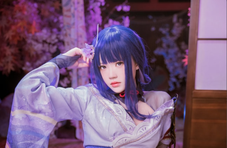 图片[2]-桜桃喵 – NO.135 雷电将军[51P1V-1.86GB]-叶子木笔记