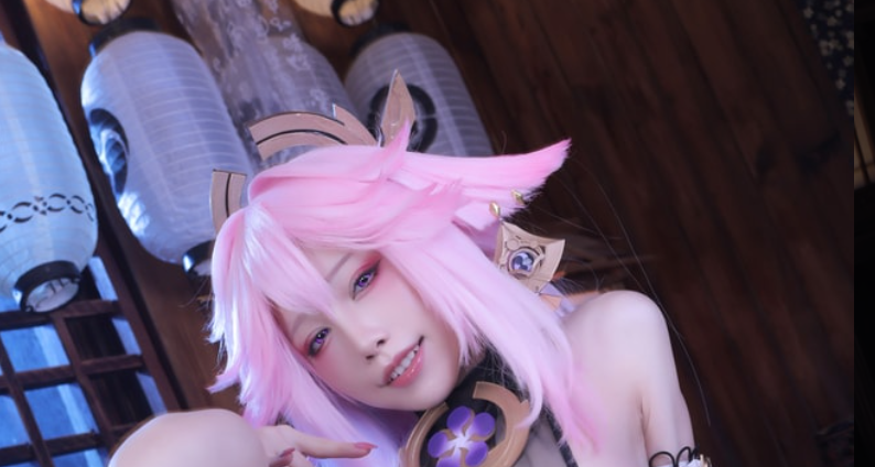 图片[1]-水淼aqua – NO.131 新八重神子[93P-115MB]-叶子木笔记