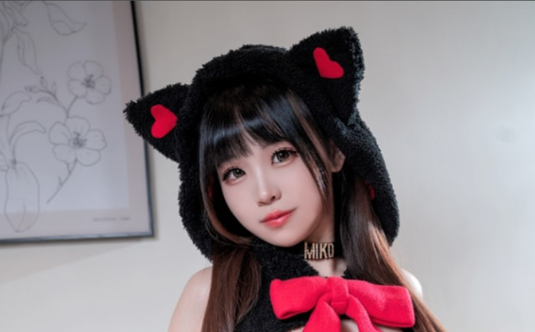 图片[1]-miko酱ww – NO.16 礼物猫猫 [43P-425MB]-叶子木笔记