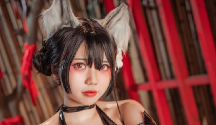 图片[1]-啊日日_Ganlory – NO.018 忍者喵喵[56P-309MB]-叶子木笔记