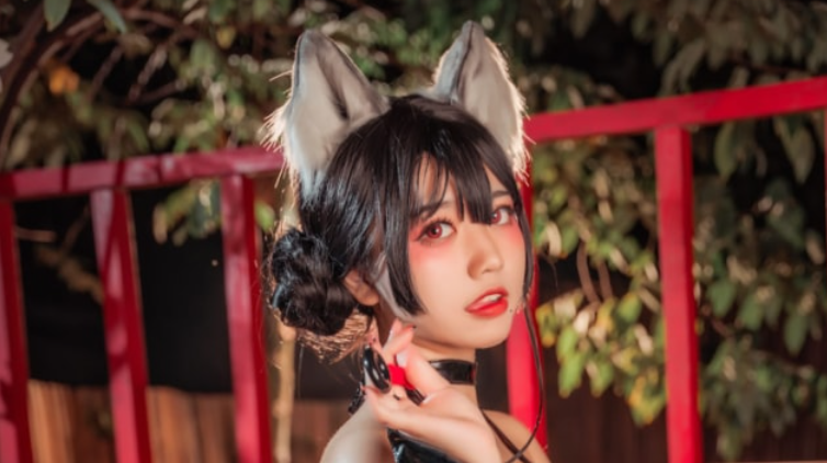 图片[2]-啊日日_Ganlory – NO.018 忍者喵喵[56P-309MB]-叶子木笔记