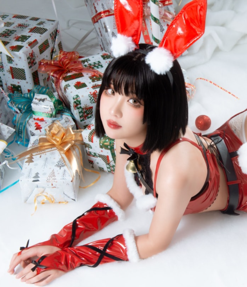 图片[2]-瓦斯塔亚小龙虾 – NO.13 圣诞礼物兔兔[20P-392MB]-叶子木笔记