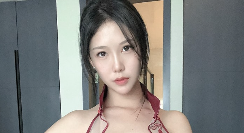 图片[2]-抖娘-利世 – NO.139 定制 红旗袍[20P1V-297MB]-叶子木笔记