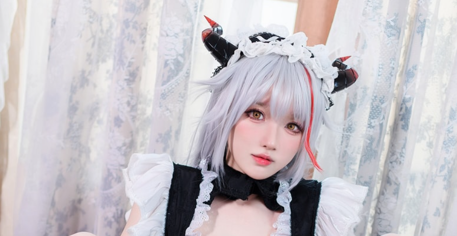 图片[1]-阿包也是兔娘 – NO.076 埃吉尔女仆[46P-427MB]-叶子木笔记