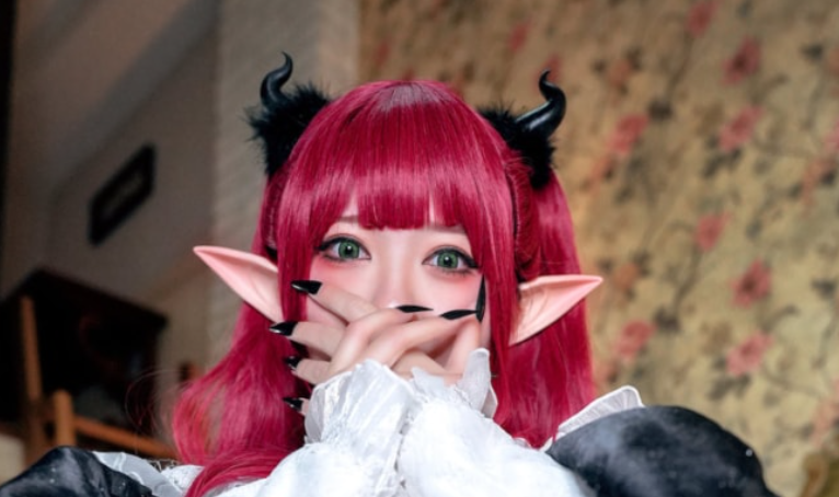 图片[2]-半半子 – NO.64 小恶魔利兹 [62P2V-715MB]-叶子木笔记