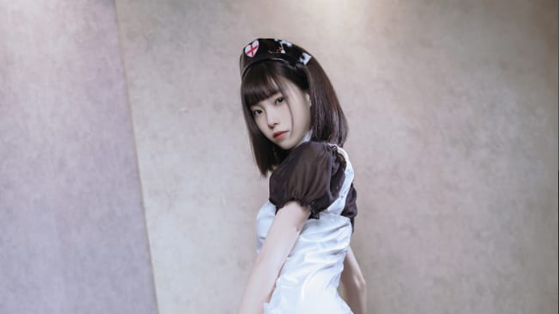 图片[2]-许岚LAN – NO.26 黑丝护士 [40P-753M]-叶子木笔记