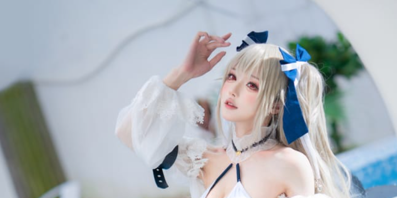 图片[2]-阿包也是兔娘 – NO.080 安克雷奇泳装[36P-304M]-叶子木笔记