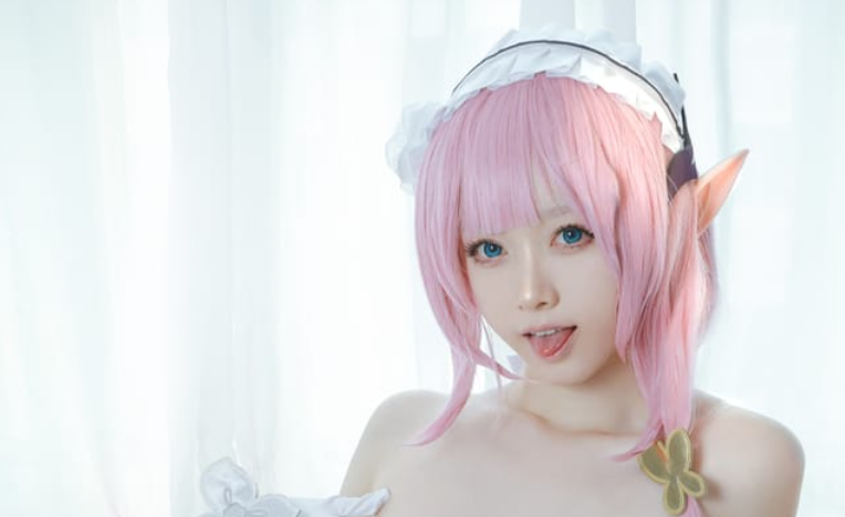 图片[2]-Asagiriai（愛ちゃん）- Elysia爱莉希雅[33P-352M]-叶子木笔记