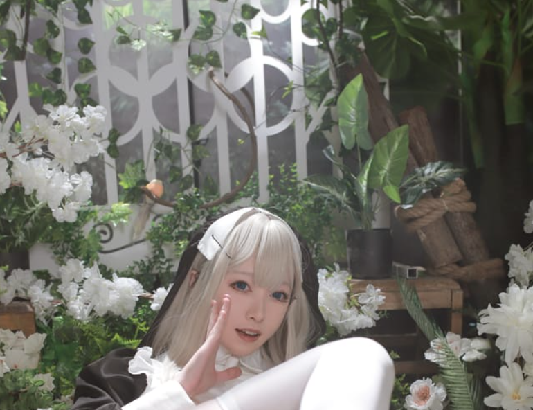 图片[2]-Asagiriai（愛ちゃん）- NO.22 修女 [56P-717M]-叶子木笔记