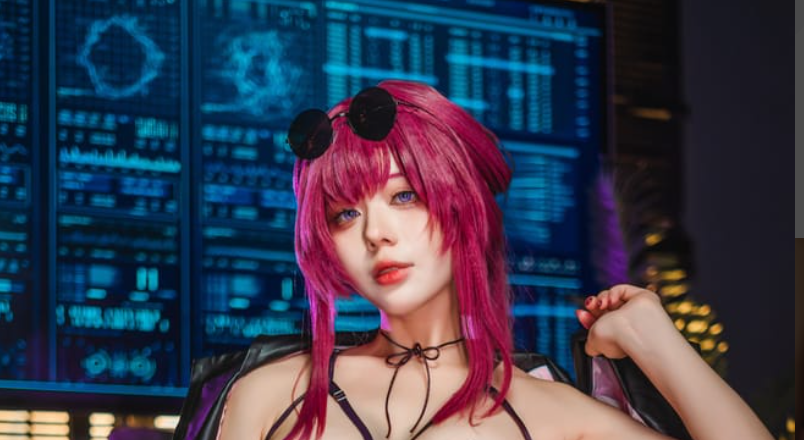 图片[1]-九言 NO.28 卡夫卡 [50P5V-1.07G]-叶子木笔记