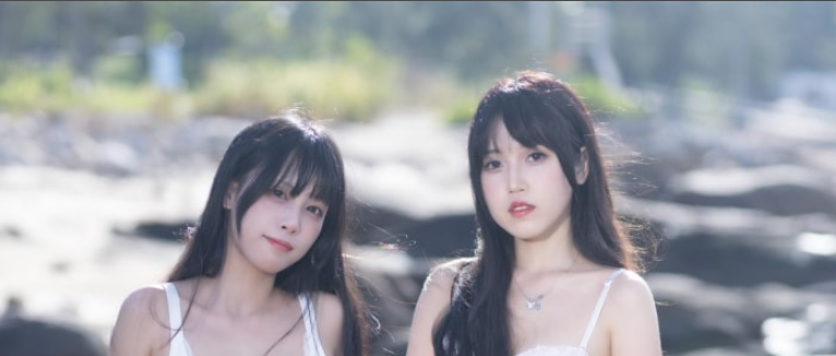 图片[2]-不呆猫 NO.043 &三無人型 水手服百合黑丝[51P1V-1.02G]-叶子木笔记