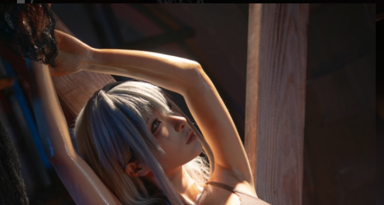 图片[2]-蠢沫沫 NO.292 奴隶少女希尔薇 [83P2V-1.32G]-叶子木笔记