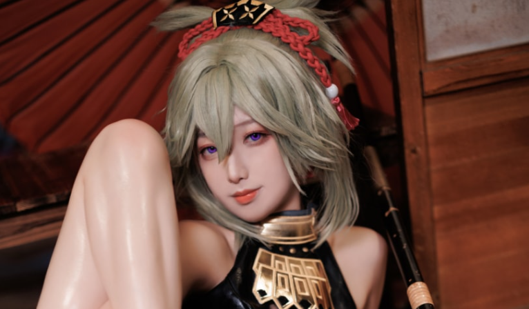 图片[1]-封疆疆v NO.35 原神 久岐忍 [26P-185M]-叶子木笔记