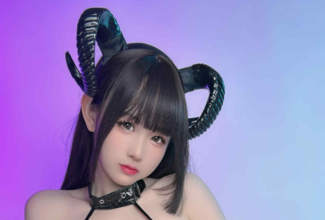 图片[2]-miko酱ww NO.58 黑翼魅魔 [22P-100MB]-叶子木笔记