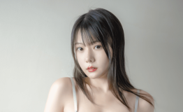 香草喵露露 – NO.045  灰色花花蕾丝[46P1V-1.42GB]-叶子木笔记