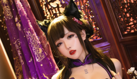 星之迟迟 – NO.127 蝴蝶旗袍[46P-219MB]-叶子木笔记