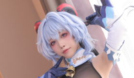 水淼aqua – NO.126 原神甘雨[122P-150MB]-叶子木笔记