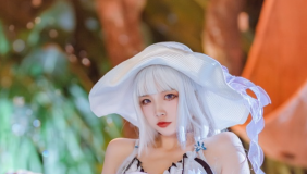 二佐 – NO.151 碧蓝光辉泳装 [39P-430MB]-叶子木笔记