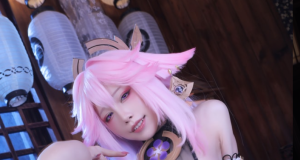 水淼aqua – NO.131 新八重神子[93P-115MB]-叶子木笔记