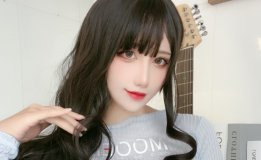 九曲Jean – NO.124 吉他妹妹包臀裙 [92P-470MB]-叶子木笔记