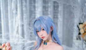 宫本桜 – NO.11 NIKKE 胜利女神 海伦娜礼服 [19P-176MB]-叶子木笔记