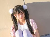 稚乖画册 – 晴空06 夜夜 天台粉裙 [82P-0.98GB]-叶子木笔记