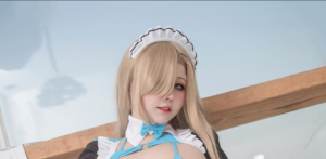 KANEKO_咔喵 – NO.09 一之濑明日奈同人女仆 [46P6V-2.06G]-叶子木笔记