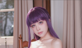 水淼aqua NO.171 葬送のフリーレン フェルン コスプレ [129P-268M]-叶子木笔记