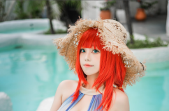 蜜汁猫裘 – NO.106 原神 妮露泳装 [21P-250MB]-叶子木笔记