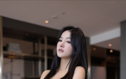 谭小灵 – 黑色蕾丝透视装[80P-928MB]-叶子木笔记