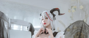 九曲Jean – NO.136 & 二佐Nisa 幽灵娘 [50P4V-1GB]-叶子木笔记