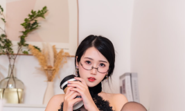 不呆猫 NO.050 黑旗袍过膝袜御姐[42P-99MB]-叶子木笔记